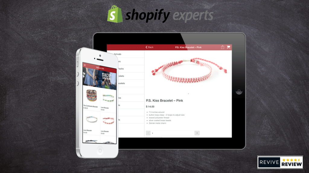 Shopify user template
