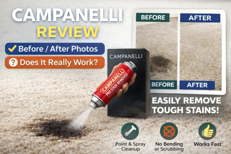 Campanelli Stain Remover Review — Benefits, How It Works & Honest Verdict