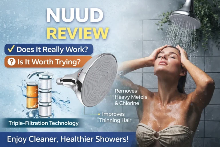 Is Nuud Showerhead worth it? Learn how this filtered showerhead works and its benefits for hair and skin care.